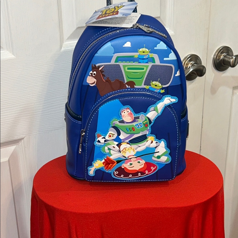 Pixar Disney Toy Story Blue Backpack NWT